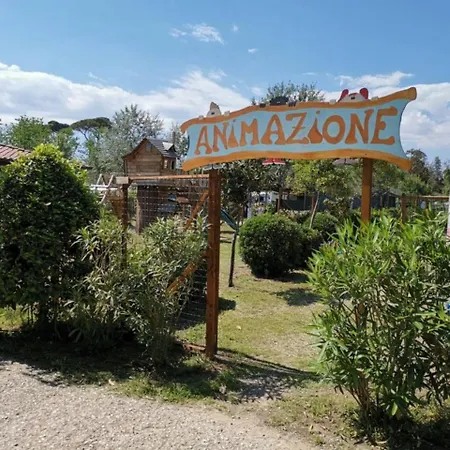샬레 Comfortable Campsite-chalet G10 Tuscany Near Sea